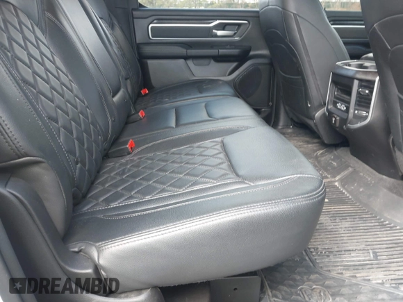 2022 Ram 1500 Big Horn with VIN 1C6SRFFT7NN204928, listed as a IAAI auction lot 41991645 with 15,597 mi miles. Bid and sale history available at carsss.com. Image 8.