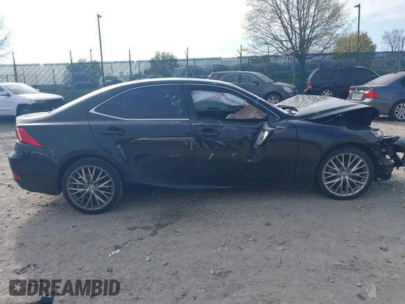 2014 Lexus IS 250 with VIN JTHCF1D22E5014097, listed as a IAAI auction lot 42008780 with Not provided miles and . Bid and sale history available at DreamBid. Image 13.