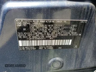 2013 Toyota RAV4 LE z VIN 2T3BFREV0DW040421, wystawiony jako Copart lot #55783735 z przebiegiem 112 948 mil mil oraz Szkoda całkowita • Salvage title. Historia ofert i sprzedaży dostępna na DreamBid. Obrazek 13.