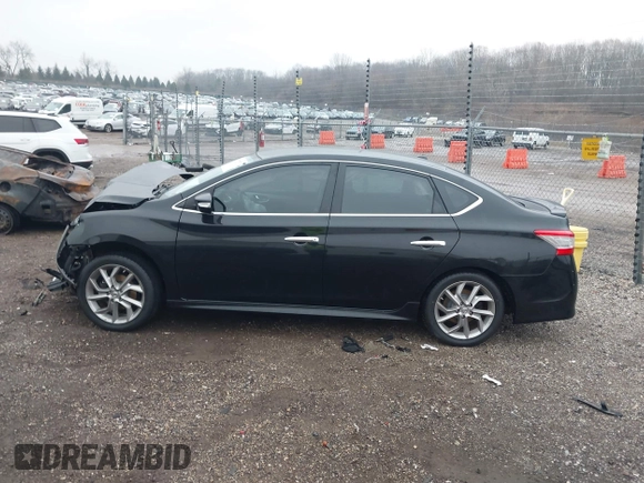 2015 Nissan Sentra S with VIN 3N1AB7AP3FY250188, listed as a IAAI auction lot 41197719 with 165,538 mi miles and . Bid and sale history available at DreamBid. Image 15.