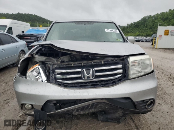 2015 Honda Pilot EX-L z VIN 5FNYF4H52FB041555, wystawiony jako Copart lot #57486795 z przebiegiem 226 690 mil mil oraz Szkoda całkowita • Salvage title. Historia ofert i sprzedaży dostępna na DreamBid. Obrazek 5.