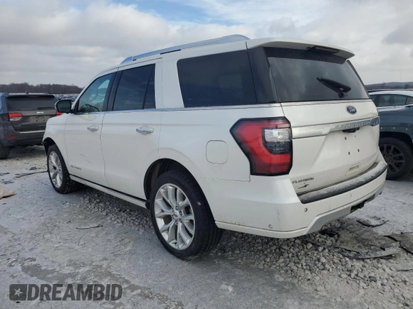 2018 Ford Expedition Platinum with VIN 1FMJU1MT5JEA06489, listed as a Copart auction lot 42945965 with 0 mi miles and Clean Title. Bid and sale history available at carsss.com. Image 2.
