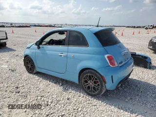 2017 FIAT 500 Abarth z VIN 3C3CFFFH3HT580312, wystawiony jako Copart lot #52361935 z przebiegiem 70 917 mil mil oraz Szkody całkowita. Historia ofert i sprzedaży dostępna na DreamBid. Obrazek 2.