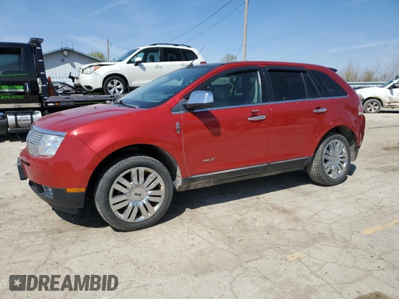 2010 Lincoln MKX z VIN 2LMDJ8JC2ABJ24499, wystawiony jako Copart lot #53376925 z przebiegiem 210 691 mil mil oraz Szkoda całkowita • Salvage title. Historia ofert i sprzedaży dostępna na DreamBid. Obrazek 1.