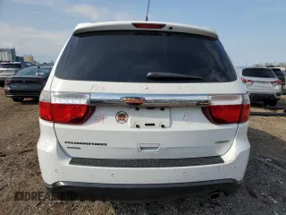 2013 Dodge Durango Crew with VIN 1C4RDJDG2DC699113, listed as a Copart auction lot 53375805 with 183,679 mi miles and Salvage title. Bid and sale history available at DreamBid. Image 6.