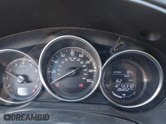 2016 Mazda CX-5 Sport with VIN JM3KE2BE9G0915168, listed as a IAAI auction lot 41482749 with 86,802 mi miles and . Bid and sale history available at carsss.com. Image 7.
