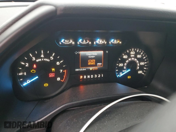 2017 Ford F-150 XL with VIN 1FTEX1C80HKC89714, listed as a Copart auction lot 47952195 with 84,123 mi miles and Salvage Title. Bid and sale history available at carsss.com. Image 9.