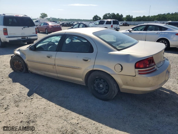 2001 Dodge Stratus with VIN 1B3EJ46X61N538108, listed as a Copart auction lot 53499645 with 68,220 mi miles and Salvage Title. Bid and sale history available at carsss.com. Image 2.