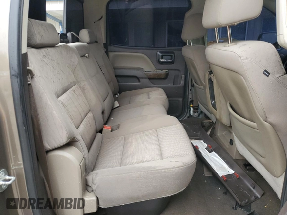 2015 Chevrolet Silverado 1500 LT with VIN 3GCUKREC3FG185054, listed as a Copart auction lot 45093615 with 87,907 mi miles and Salvage Title. Bid and sale history available at DreamBid. Image 10.