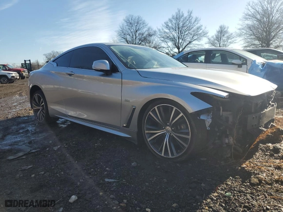 2018 Infiniti Q60 3.0t LUXE with VIN JN1EV7EL8JM392497, listed as a Copart auction lot 41847955 with 109,233 mi miles and Clean Title. Bid and sale history available at carsss.com. Image 4.