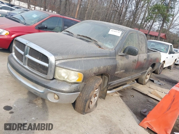 2002 Dodge 1500 with VIN 3D7HA18N82G158726, listed as a IAAI auction lot 41504742 with 282,573 mi miles and . Bid and sale history available at DreamBid. Image 2.