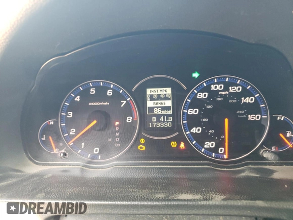2007 Acura TSX z VIN JH4CL96877C001675, wystawiony jako Copart lot #60105845 z przebiegiem 173 330 mil mil oraz Szkoda całkowita • Salvage title. Historia ofert i sprzedaży dostępna na DreamBid. Obrazek 9.