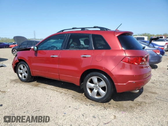 2007 Acura RDX Technology with VIN 5J8TB18507A014855, listed as a Copart auction lot 55836505 with 225,058 mi miles and Salvage title. Bid and sale history available at DreamBid. Image 2.