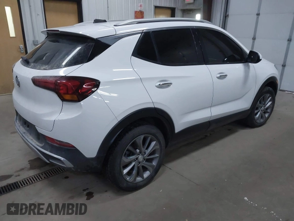 2021 Buick Encore GX Essence with VIN KL4MMGSL2MB176784, listed as a IAAI auction lot 41238164 with 109,547 mi miles and . Bid and sale history available at DreamBid. Image 4.
