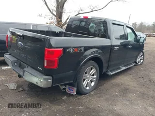 2018 Ford F-150 XL with VIN 1FTEW1EP8JFC58832, listed as a IAAI auction lot 41663026 with 134,760 mi miles. Bid and sale history available at carsss.com. Image 4.