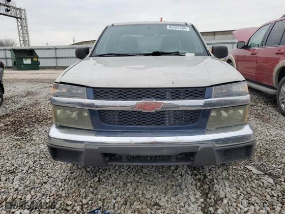 2005 Chevrolet Colorado LS ZQ8 with VIN 1GCCS196958128699, listed as a Copart auction lot 85555384 with 0 mi miles and Clean Title. Bid and sale history available at carsss.com. Image 5.