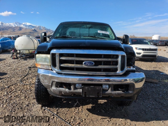 2003 Ford Super Duty F-250 XL with VIN 1FTNX21P03ED15381, listed as a Copart auction lot 44331695 with 140,802 mi miles and Salvage Title. Bid and sale history available at carsss.com. Image 5.