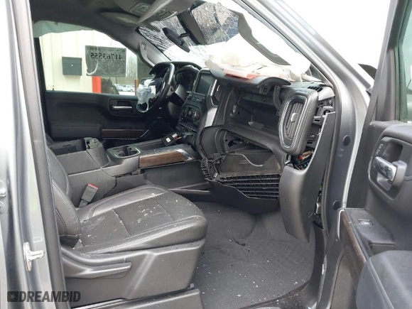 2019 Chevrolet Silverado 1500 RST with VIN 1GCUYEEDXKZ160016, listed as a IAAI auction lot 41763555 with 1 mi miles. Bid and sale history available at carsss.com. Image 5.