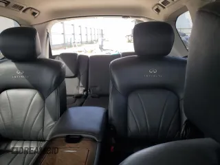 2012 Infiniti QX56 7-passenger with VIN JN8AZ2NE4C9017396, listed as a Copart auction lot 75180134 with 152,957 mi miles and Salvage Title. Bid and sale history available at carsss.com. Image 10.