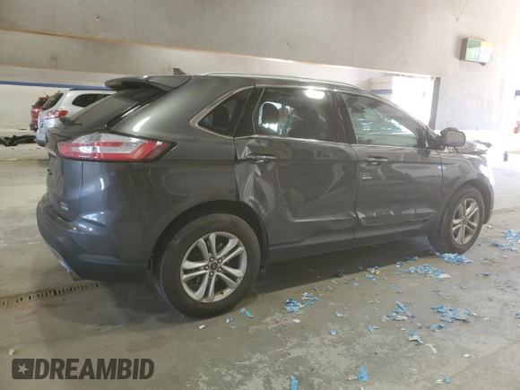 2019 Ford Edge SEL with VIN 2FMPK3J94KBB95072, listed as a Copart auction lot 56213785 with 81,410 mi miles and Salvage title. Bid and sale history available at DreamBid. Image 3.