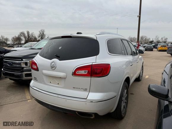 2016 Buick Enclave Leather with VIN 5GAKVBKD0GJ168359, listed as a Copart auction lot 48359445 with 164,966 mi miles and Clean Title. Bid and sale history available at carsss.com. Image 4.
