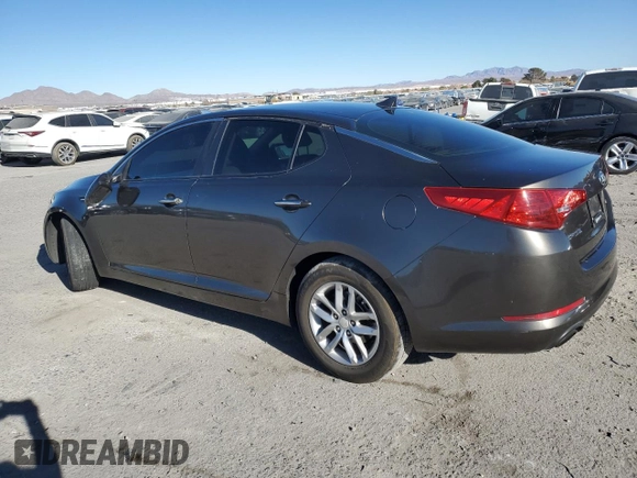 2013 Kia Optima LX with VIN 5XXGM4A78DG132353, listed as a Copart auction lot 87009994 with 82,633 mi miles and Salvage Title. Bid and sale history available at carsss.com. Image 2.