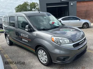 2020 Ram ProMaster City Passenger SLT with VIN ZFBHRFBB4L6R56337, listed as a Copart auction lot 76079034 with 102,451 mi miles and Clean Title. Bid and sale history available at carsss.com. Image 1.