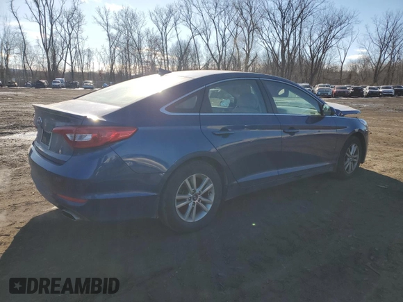 2015 Hyundai Sonata SE z VIN 5NPE24AF1FH174620, wystawiony jako Copart lot #42210135 z przebiegiem 109 565 mil mil oraz Szkoda całkowita • Salvage title. Historia ofert i sprzedaży dostępna na DreamBid. Obrazek 3.