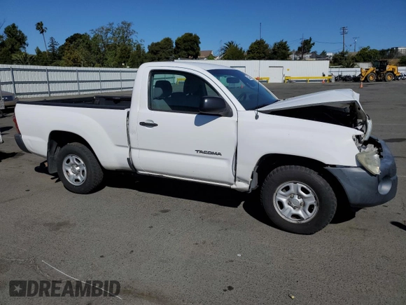 2007 Toyota Tacoma with VIN 5TENX22N77Z394807, listed as a Copart auction lot 55329595 with 244,605 mi miles and Salvage title. Bid and sale history available at DreamBid. Image 4.