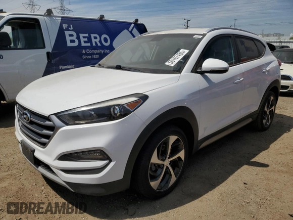2017 Hyundai Tucson Value with VIN KM8J33A26HU289561, listed as a Copart auction lot 56167455 with 106,263 mi miles and Clean title. Bid and sale history available at DreamBid. Image 1.
