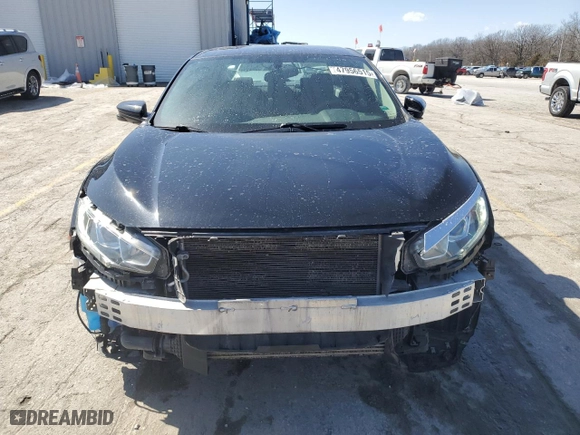 2016 Honda Civic Sedan EX-T with VIN 19XFC1F35GE011411, listed as a Copart auction lot 47956515 with 104,820 mi miles and Salvage Title. Bid and sale history available at carsss.com. Image 5.