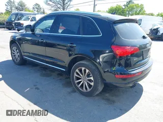 2017 Audi Q5 Premium with VIN WA1C2AFP9HA004615, listed as a IAAI auction lot 41879004 with 107,722 mi miles. Bid and sale history available at carsss.com. Image 3.