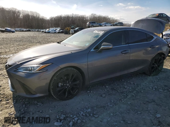2021 Lexus ES with VIN 58ADZ1B13MU082893, listed as a Copart auction lot 47196845 with 88,342 mi miles and Salvage Title. Bid and sale history available at carsss.com. Image 1.