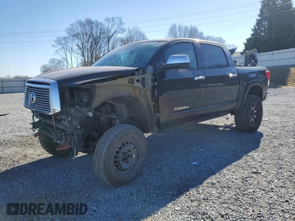 2012 Toyota Tundra 4WD Truck LTD with VIN 5TFHW5F19CX256227, listed as a Copart auction lot 89244065 with 151,475 mi miles and Salvage Title. Bid and sale history available at carsss.com. Image 1.