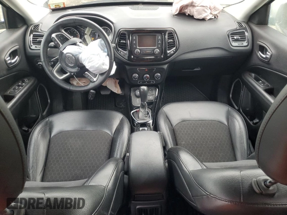 2018 Jeep Compass Latitude with VIN 3C4NJDBB0JT453466, listed as a Copart auction lot 51288935 with 94,886 mi miles and Salvage Title. Bid and sale history available at DreamBid. Image 8.