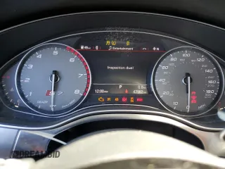 2017 Audi S7 Premium Plus with VIN WAUWFAFC7HN131440, listed as a Copart auction lot 65618733 with 47,982 mi miles. Bid and sale history available at carsss.com. Image 9.