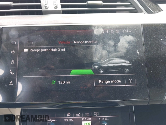 2019 Audi e-tron Premium Plus with VIN WA1LABGE6KB012565, listed as a IAAI auction lot 42220663 with 48,804 mi miles and . Bid and sale history available at DreamBid. Image 17.