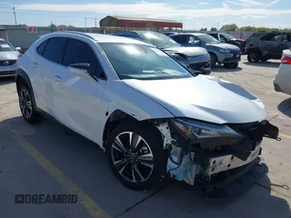 2021 Lexus UX with VIN JTHX3JBH5M2034944, listed as a IAAI auction lot 41068335 with 53,522 mi miles. Bid and sale history available at carsss.com. Image 1.