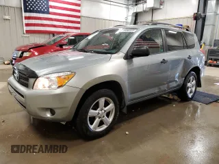 2007 Toyota RAV4 with VIN JTMBD33V476054169, listed as a Copart auction lot 49060535 with 107,255 mi miles and Clean Title. Bid and sale history available at carsss.com. Image 1.