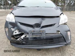2012 Toyota Prius One with VIN JTDKN3DU5C1604697, listed as a IAAI auction lot 41830986 with 200,255 mi miles. Bid and sale history available at carsss.com. Image 6.