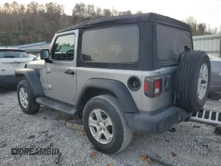 2021 Jeep Wrangler Sport S with VIN 1C4GJXAN6MW542771, listed as a Copart auction lot 78093614 with 26,675 mi miles and Salvage Title. Bid and sale history available at DreamBid. Image 2.