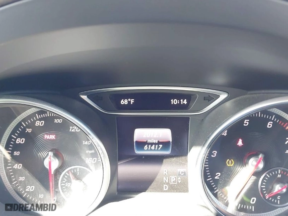 2019 Mercedes-Benz CLA with VIN WDDSJ4EB3KN770180, listed as a IAAI auction lot 41184295 with 61,417 mi miles. Bid and sale history available at carsss.com. Image 7.