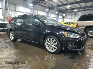 2017 Volkswagen Golf SportWagen S with VIN 3VWC17AUXHM513198, listed as a Copart auction lot 42968715 with 75,820 mi miles and Salvage Title. Bid and sale history available at carsss.com. Image 4.