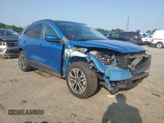 2020 Ford Escape SEL with VIN 1FMCU9H68LUC23846, listed as a Copart auction lot 59580265 with 131,290 mi miles and Salvage title. Bid and sale history available at DreamBid. Image 4.
