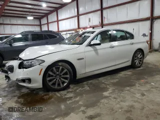 2016 BMW 5 Series 535i xDrive with VIN WBA5B3C55GG252401, listed as a Copart auction lot 62614205 with 88,251 mi miles and Salvage title. Bid and sale history available at DreamBid. Image 1.