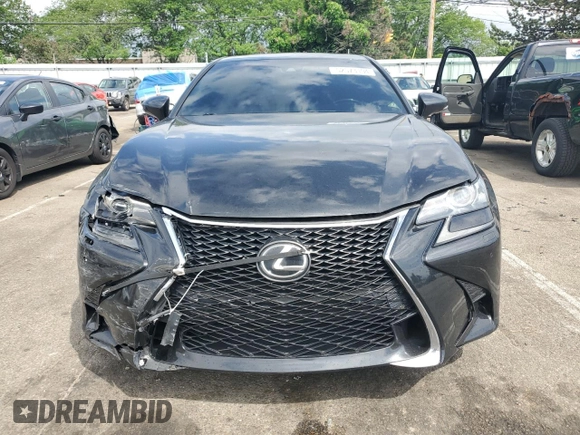 2016 Lexus GS 350 with VIN JTHCZ1BL9GA002297, listed as a Copart auction lot 52573194 with 134,876 mi miles and Salvage Title. Bid and sale history available at carsss.com. Image 5.