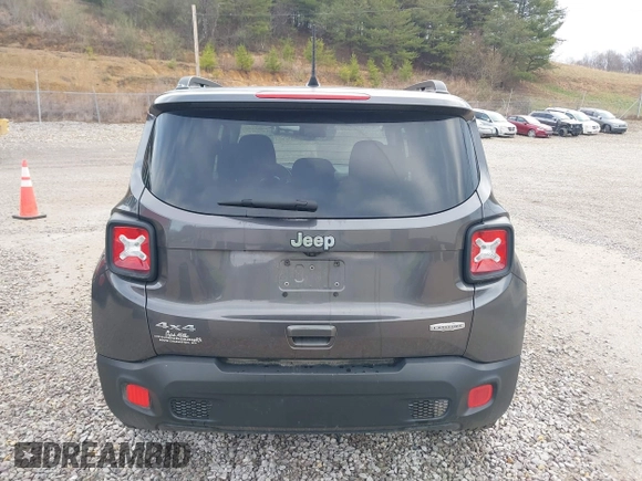 2018 Jeep Renegade Latitude with VIN ZACCJBBBXJPH41286, listed as a IAAI auction lot 41844070 with 161,251 mi miles and . Bid and sale history available at carsss.com. Image 17.
