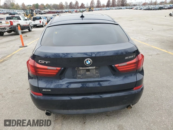 2014 BMW 5 Series 535i Gran Turismo xDrive z VIN WBA5M4C54ED183733, wystawiony jako Copart lot #82322974 z przebiegiem 130 657 mil mil oraz Czysty tytuł • Clean title. Historia ofert i sprzedaży dostępna na DreamBid. Obrazek 6.