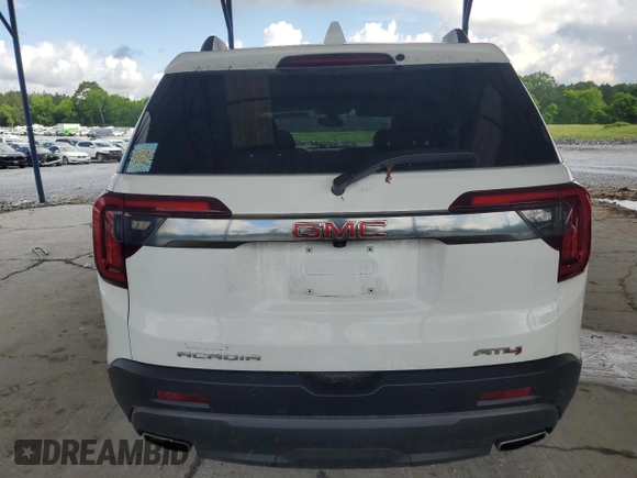 2021 GMC Acadia AT4 z VIN 1GKKNLLS6MZ121632, wystawiony jako Copart lot #56855385 z przebiegiem 48 516 mil mil oraz Szkoda całkowita • Salvage title. Historia ofert i sprzedaży dostępna na DreamBid. Obrazek 6.