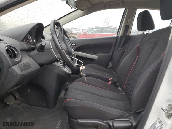 2012 Mazda Mazda2 Touring with VIN JM1DE1LZ1C0140095, listed as a Copart auction lot 43291535 with 102,170 mi miles and Salvage Title. Bid and sale history available at carsss.com. Image 7.